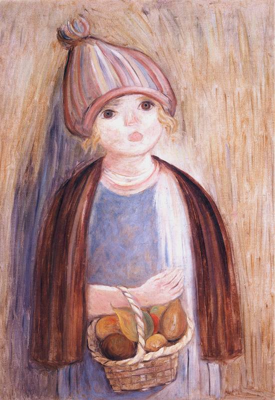 Girl with Pears