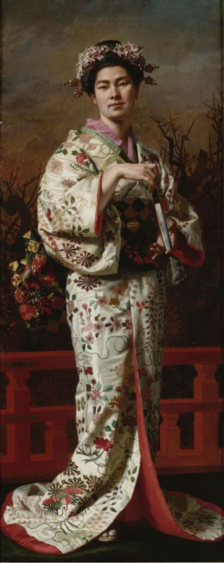 Portrait of Geisha