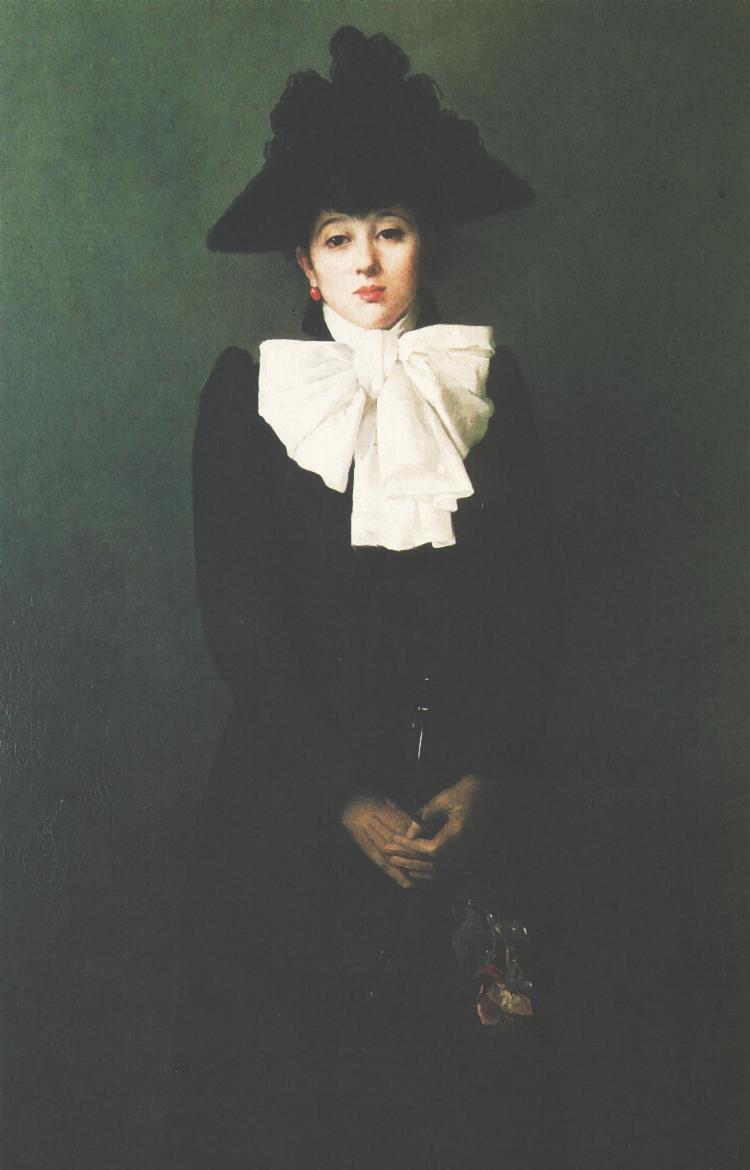 Portret modej kobiety z r w rku