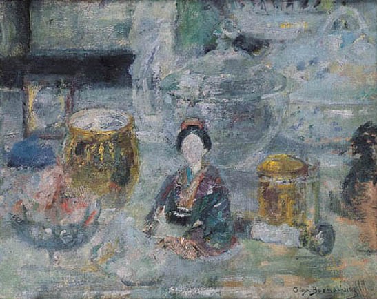 Still Life with a Japanese Doll