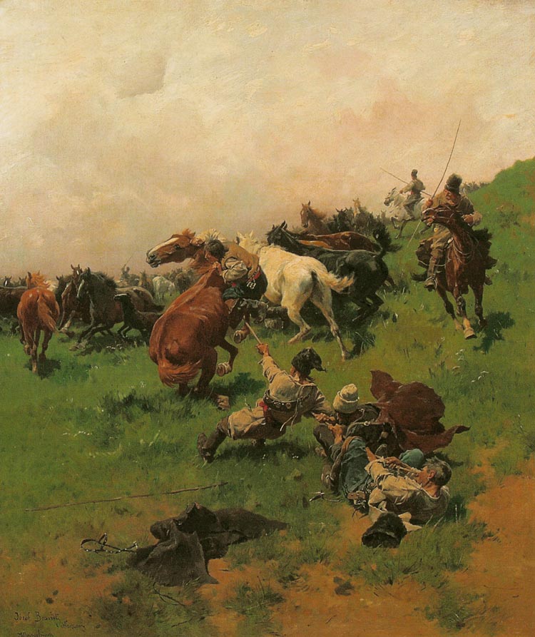 Capture of a Horse with a Lariat