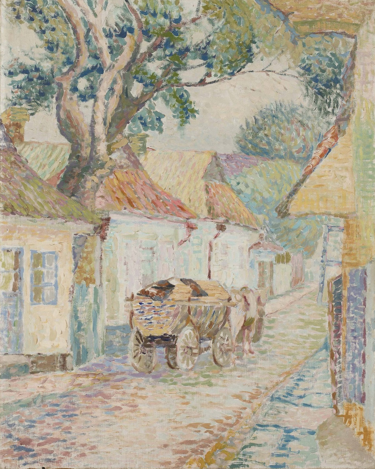 Landscape with a Horse-Cart
