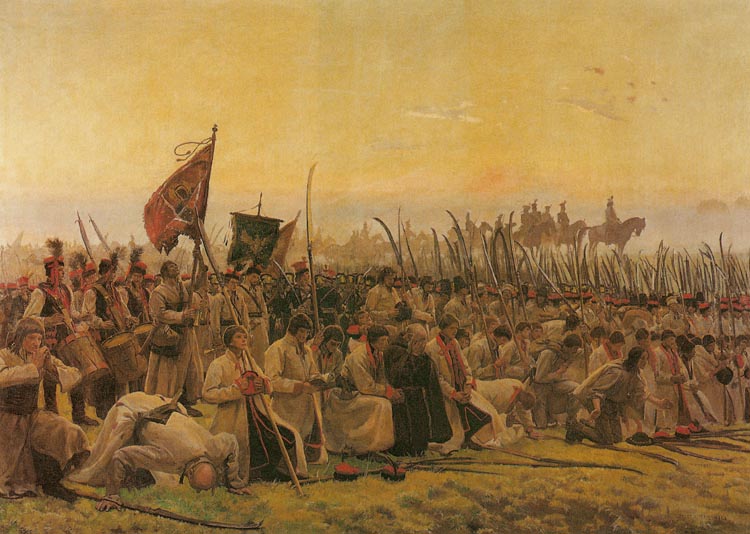 Army at Prayer Before the Battle of Raclawice