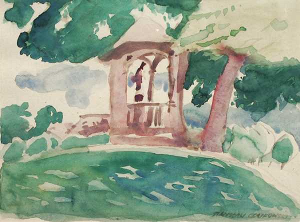 Landscape with a Shrine