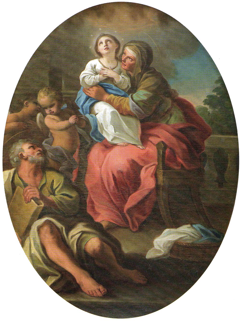 w. Anna z Mari i Joachimem