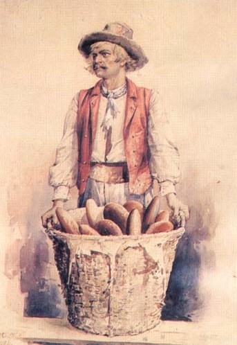 Sprzedawca chleba