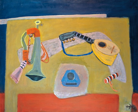 Still Life with Trumpet and Guitar