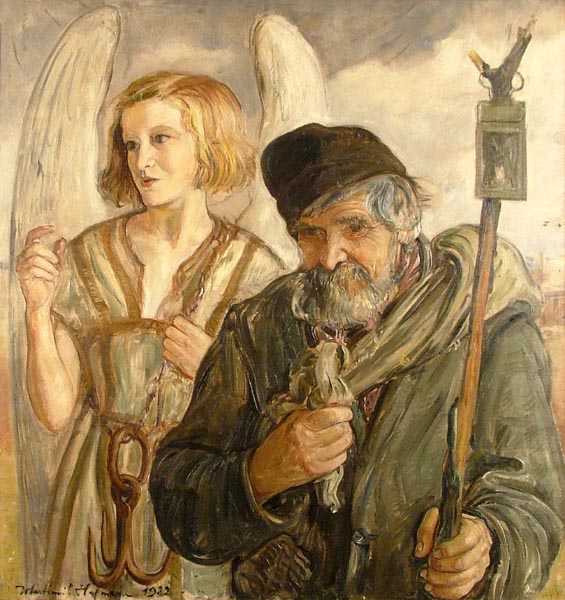 Angel and Old Man