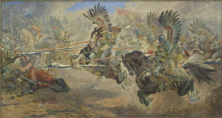 Attack of the Hussars. Khotyn