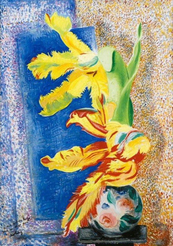 Still Life with Tulip in a Vase (Nature morte avec tulipe dans un vase)