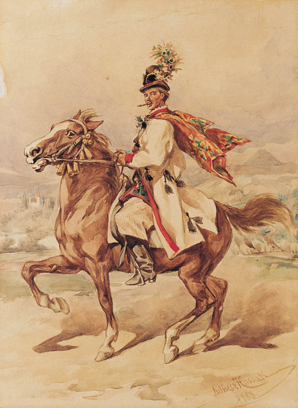 Druba - Krakus na koniu