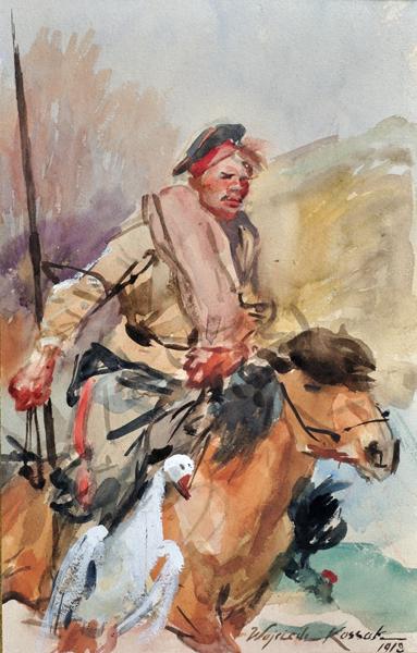Cossack on Horseback