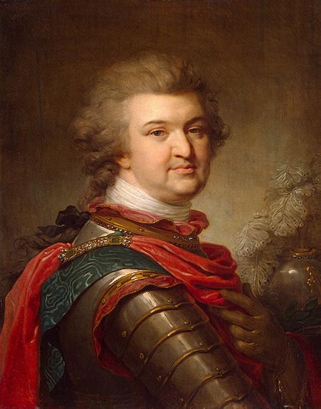 Portrait of Prince G. A. Potyomkin-Tavrichesky
