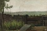 Rural Landscape with a Fence