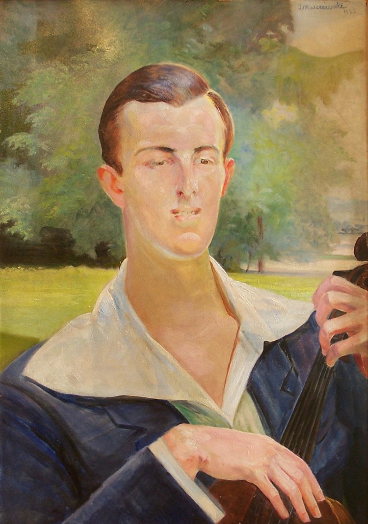 Portret mczyzny z wiolonczel