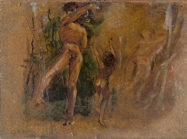 Study for The Dancing Lesson