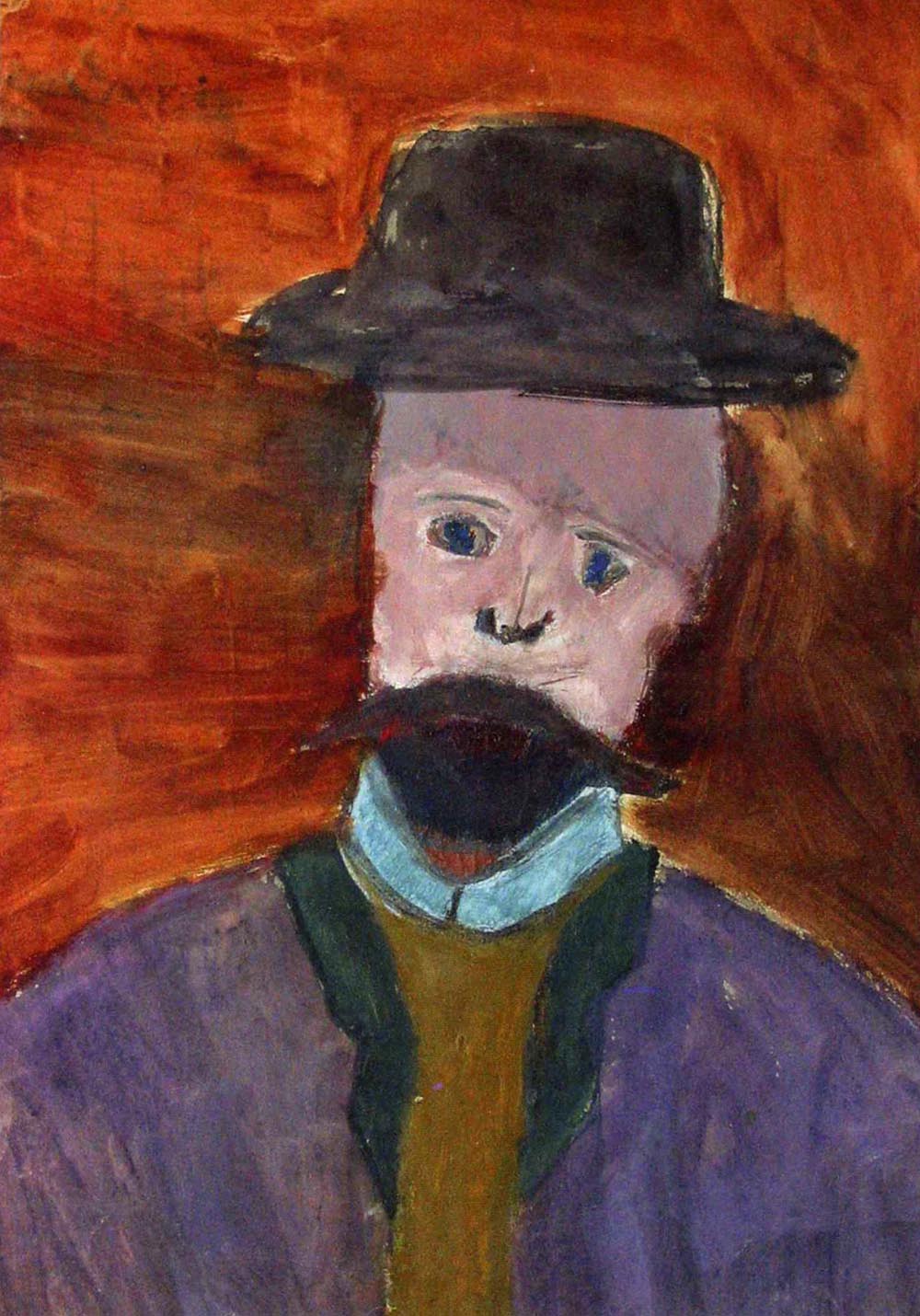 Portrait of a Man in a Hat (Portrait of the Artist's Father)