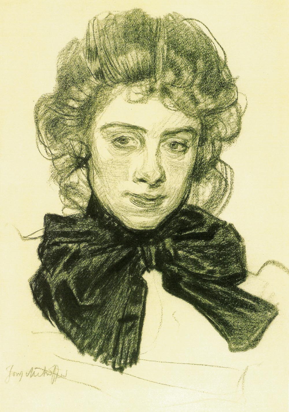 Portrait of Helena d'Abancourt de Franqueville