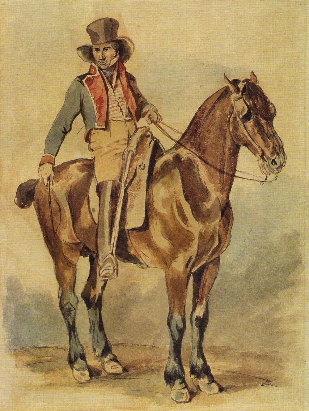 Postman on Horseback