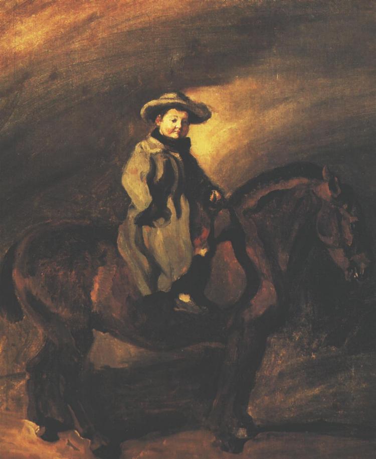 Artist's Son on a Pony