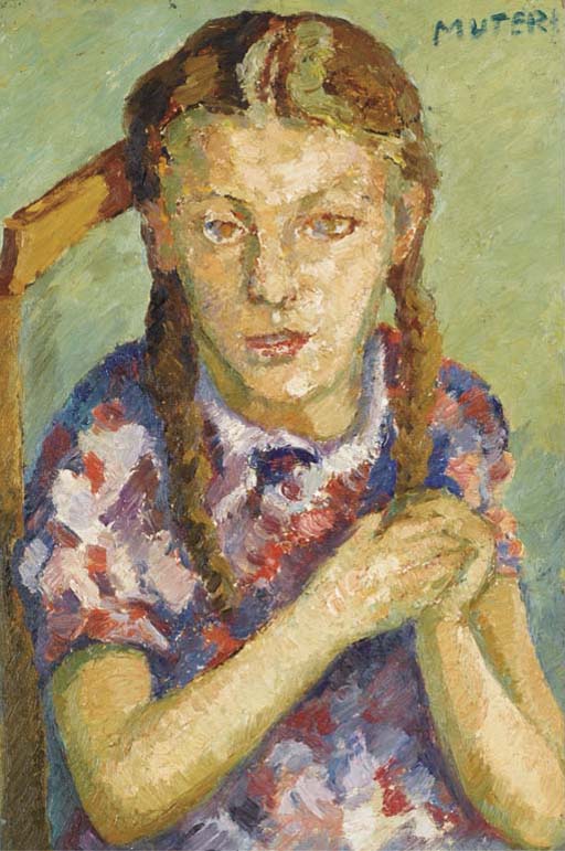 Young Girl with Braids (Jeune fille aux tresses)