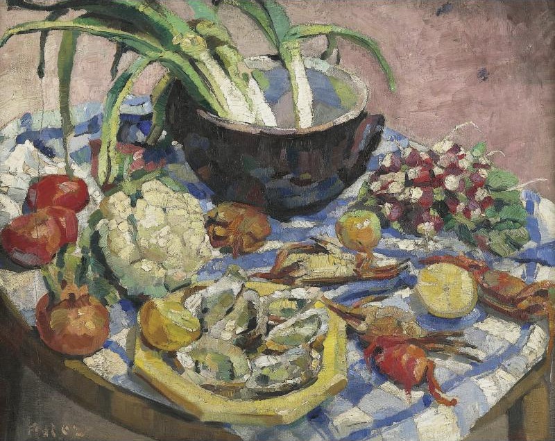 Still Life with Oysters and Crabs