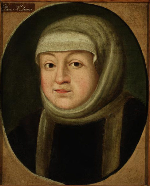 Portrait of Bona Sforza, the Queen of Poland and the Great Princess of Lithuania