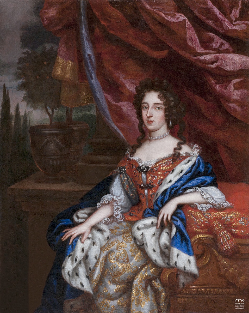 Portret krlowej Marii Kazimiery Sobieskiej