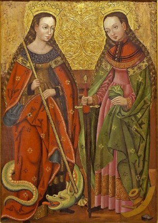St. Catherine and Margaret