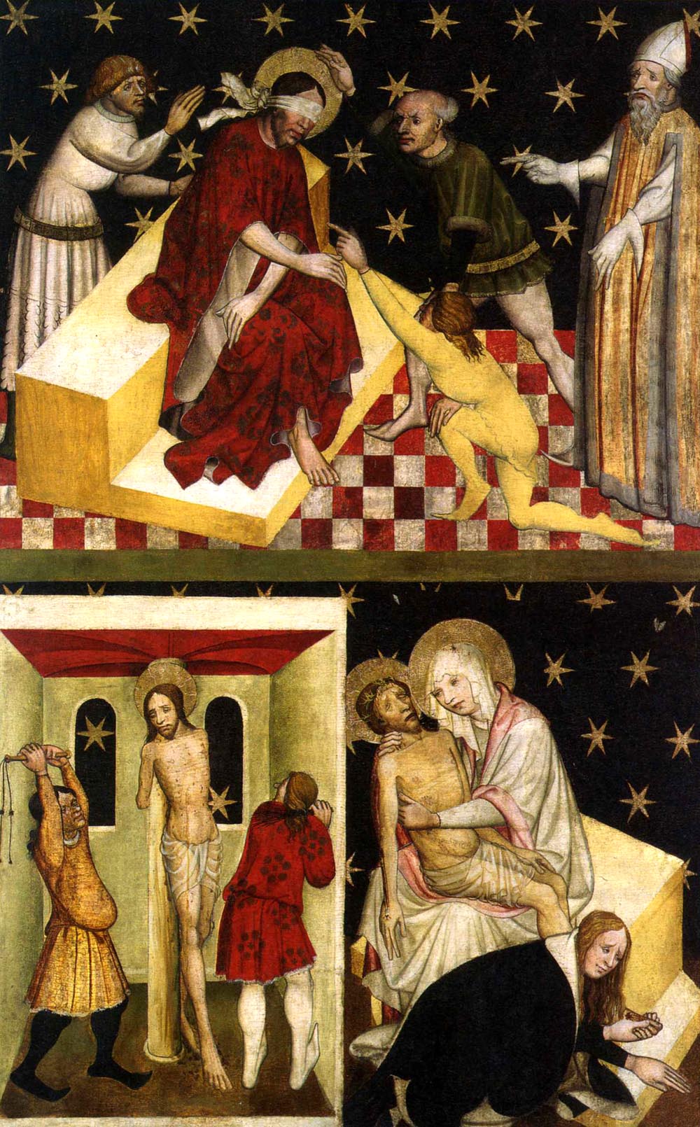 Mockery of Jesus, The Flagellation of Jesus, Pietà