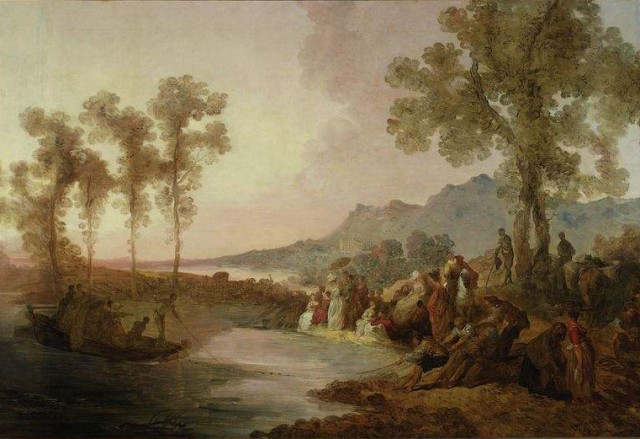 Society on Excursion to a Lake