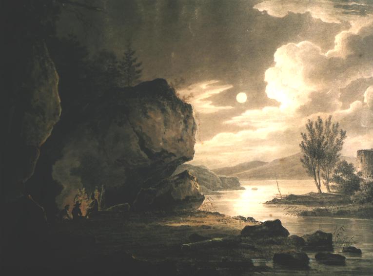 Landscape with Water in Moonlight