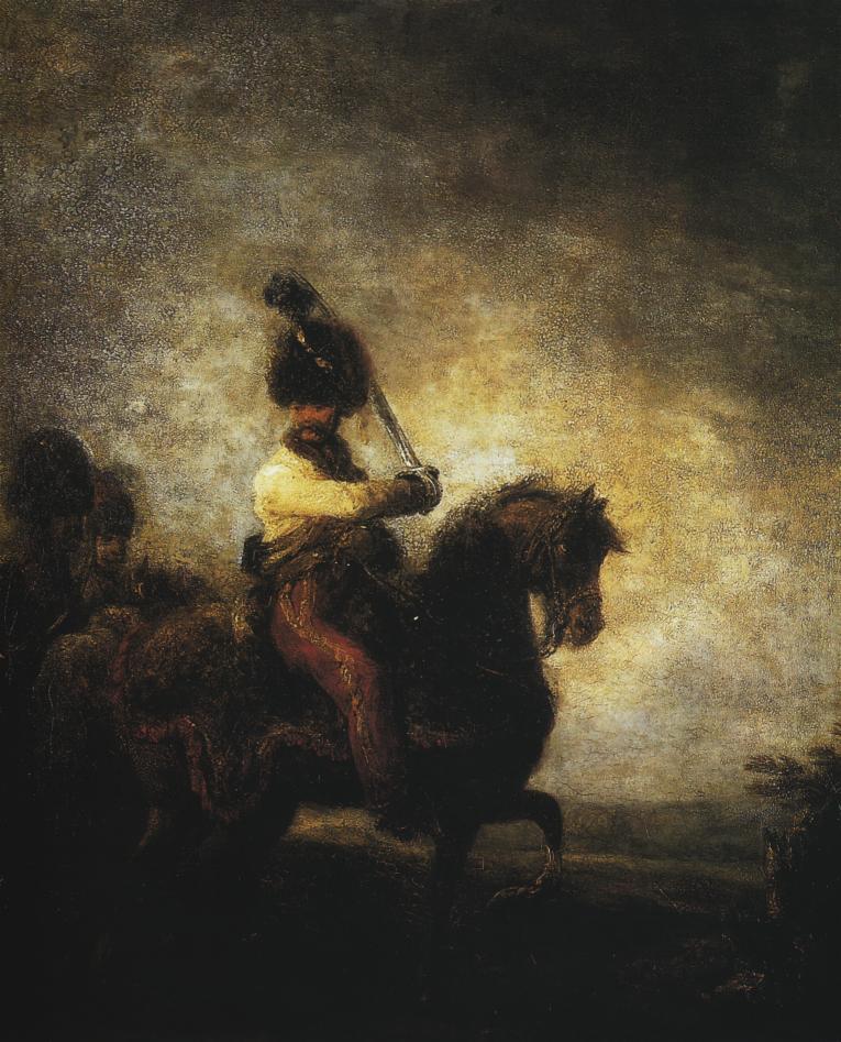 Uhlan on Horseback