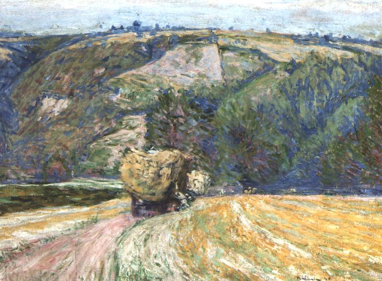 Landscape with a Hay Cart