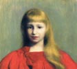 Dziewczynka w czerwonej sukience II (Portret Jzefy Oderfeldwny)