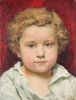 Portret jasnowosego dziecka