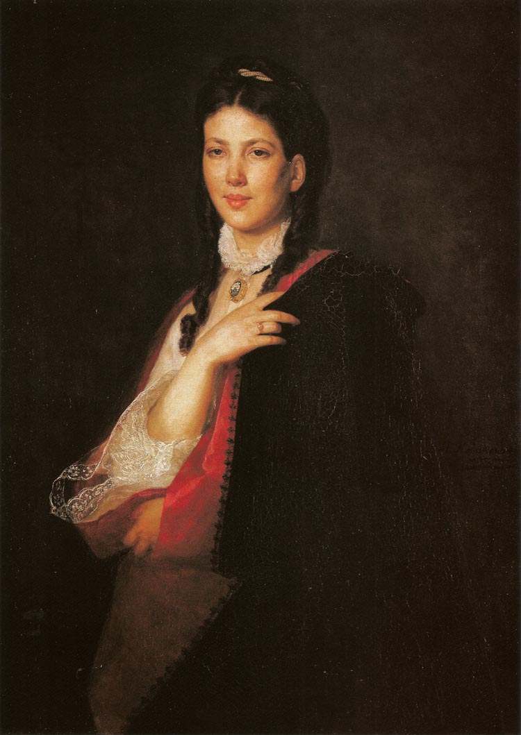 Portrait of the Artist's Stepdaughter, Leonia Blhdorn