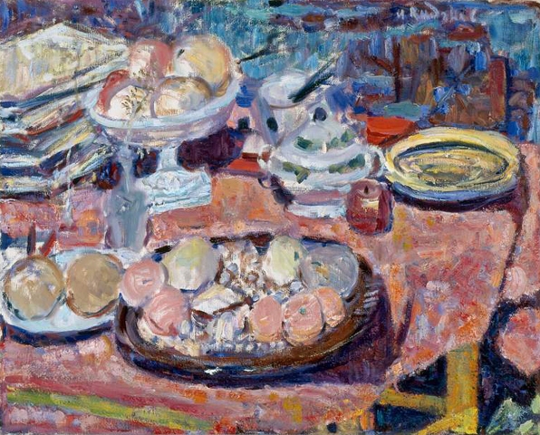 Still Life with Pink Cloth