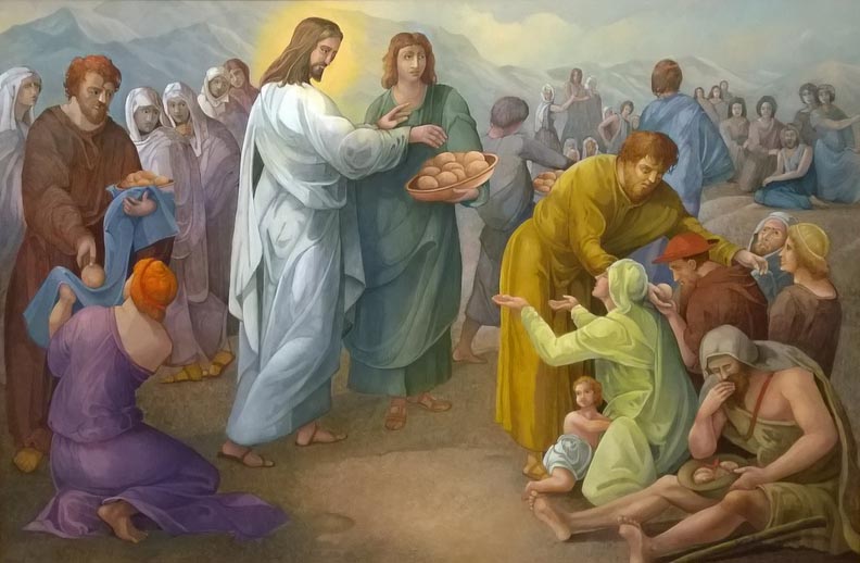 Chrystus rozmnaajcy chleb