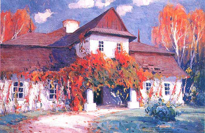 Manor House in Autumn