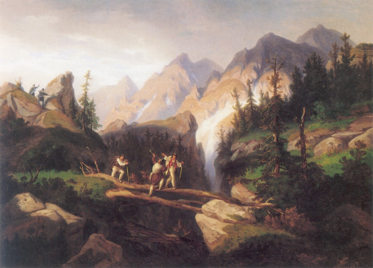 Smugglers in Tatra Mountains