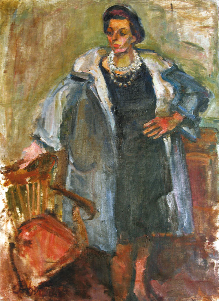 Woman in a Coat
