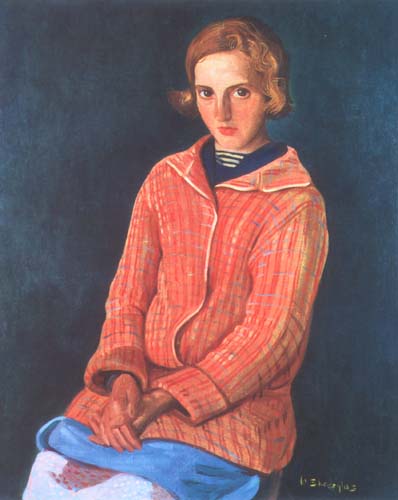 Portrait of a Girl in a Red Sweater