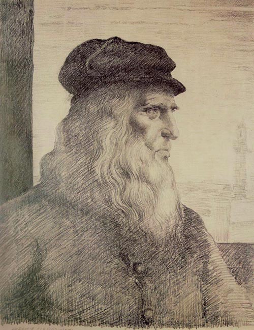 Portret Leonarda da Vinci