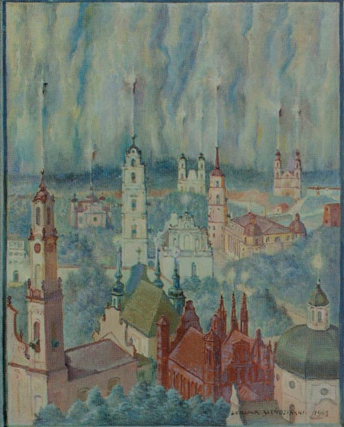Cityscape of Vilnius (Oratory)