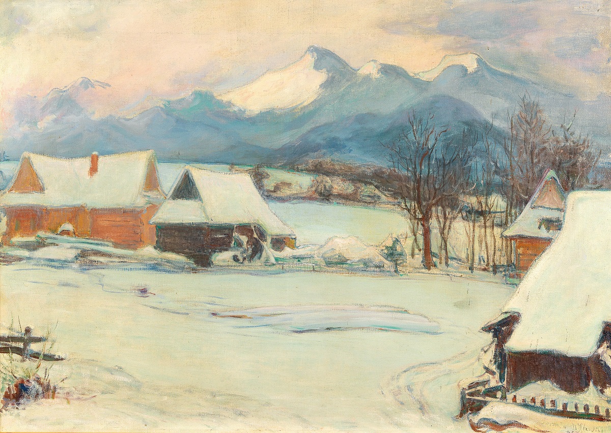 Winter Landscape near Zakopane