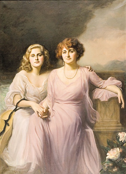 Portrait of Two Ladies