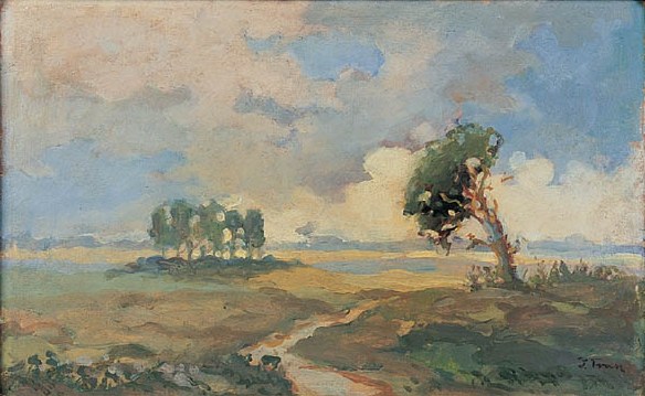 Landscape with a Pine Tree