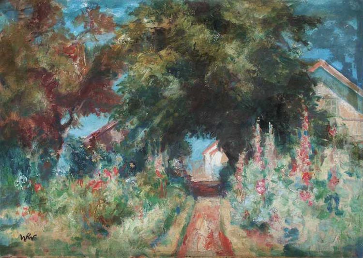 Landscape with an Alley