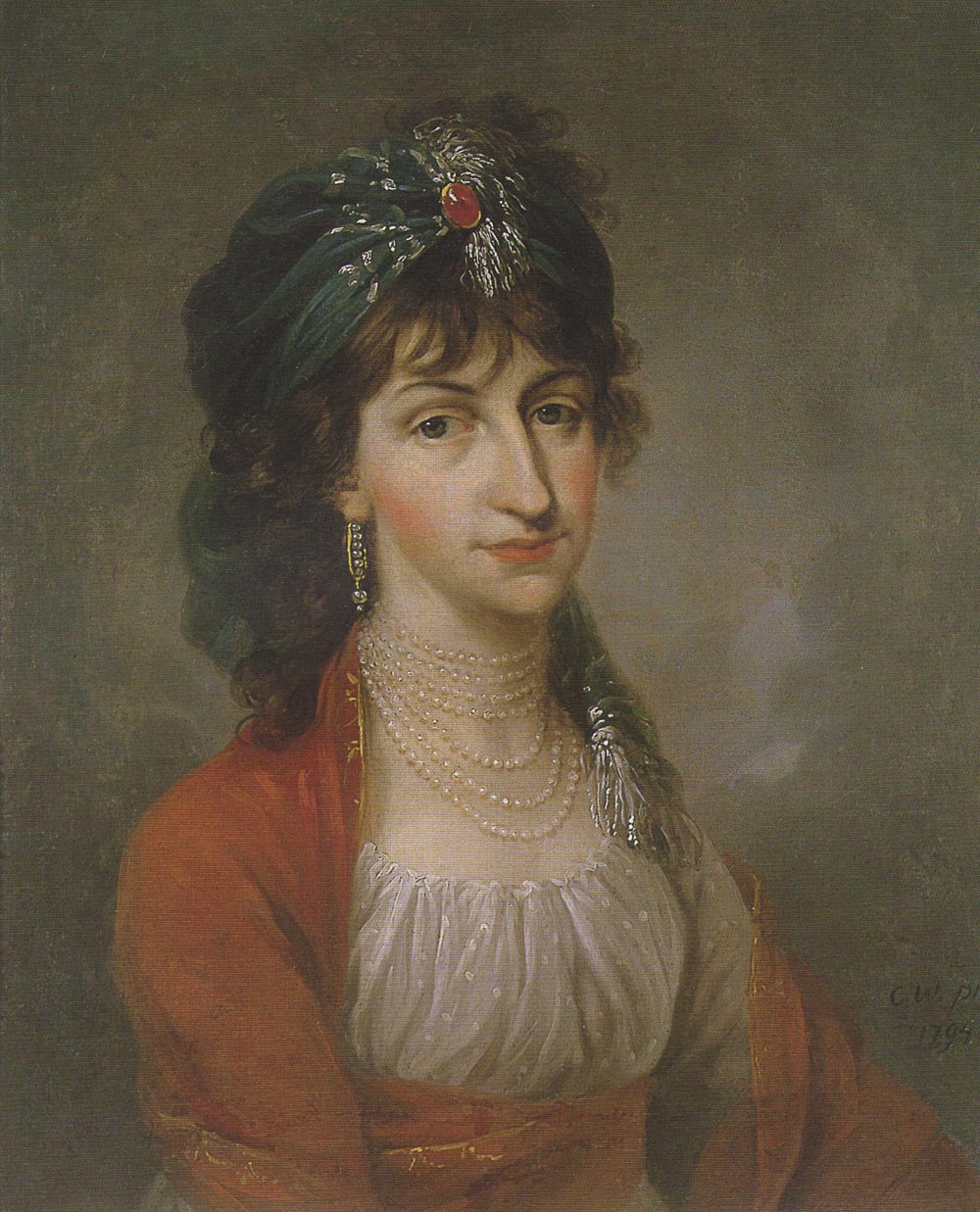 Portrait of Kazimiera Wilzyna ne Potocka